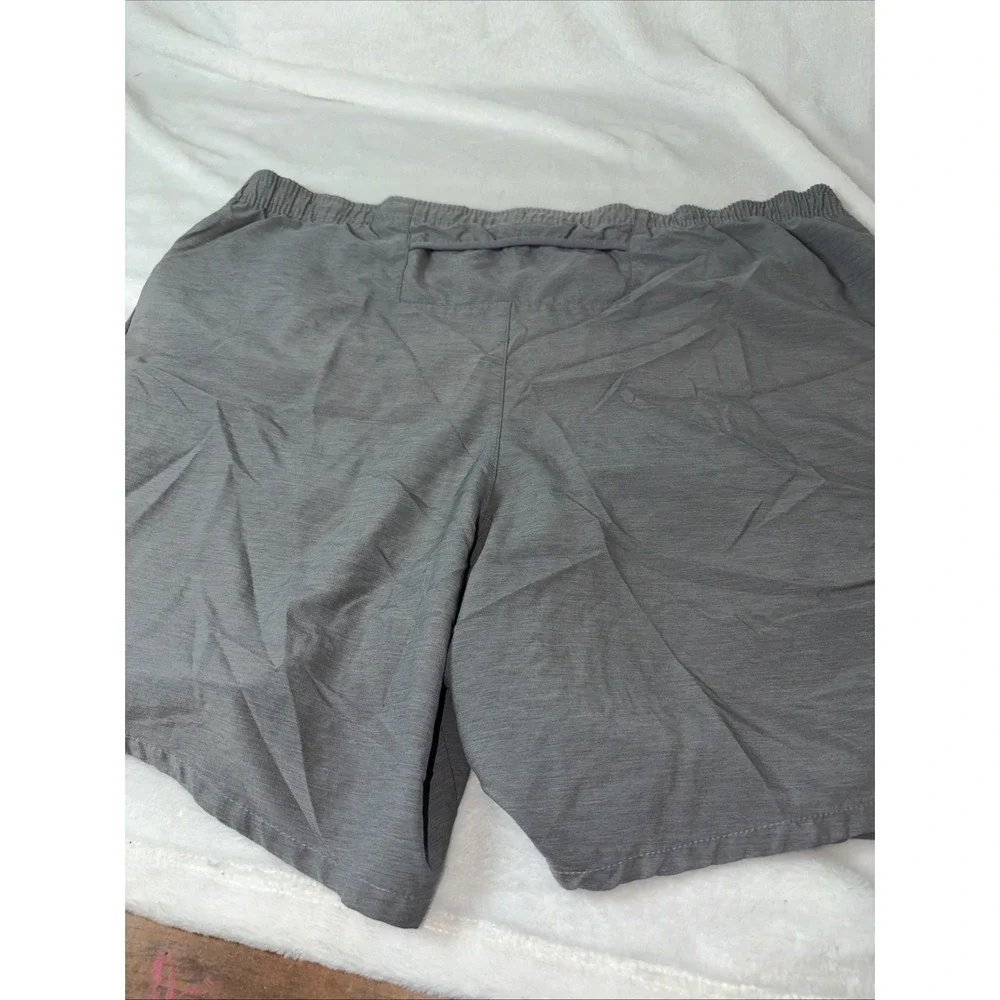 Nike men's Dri-FIT running shorts Large Brief Liner Sweat Wicking Breathable EUC